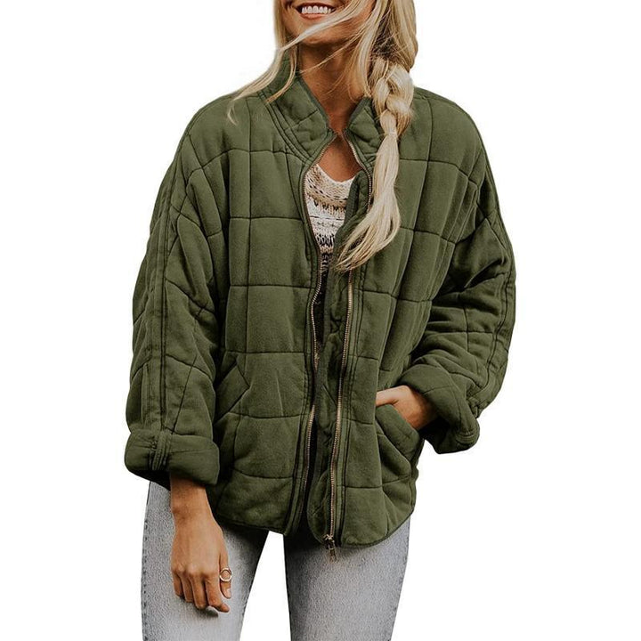Drune | Damen Gequiltete Jacke Casual Stil