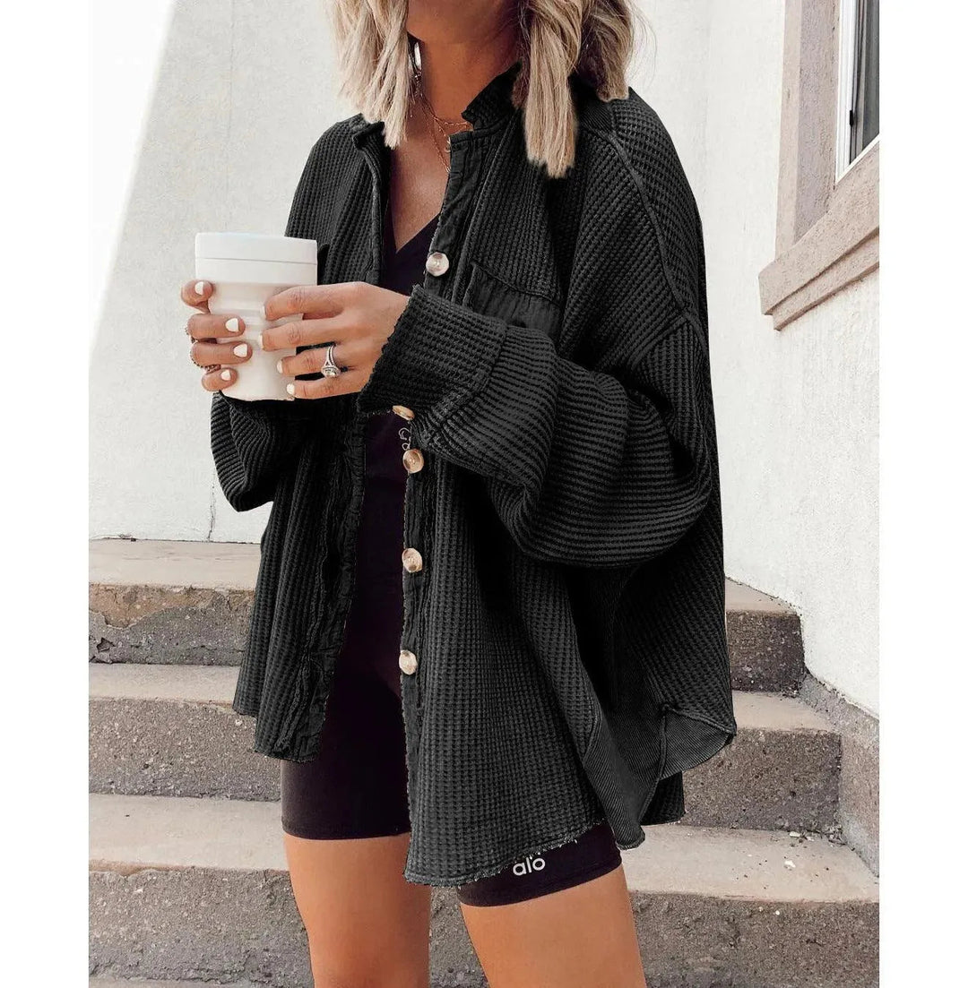 Drune | Damen unregelmäßige Hemdjacke