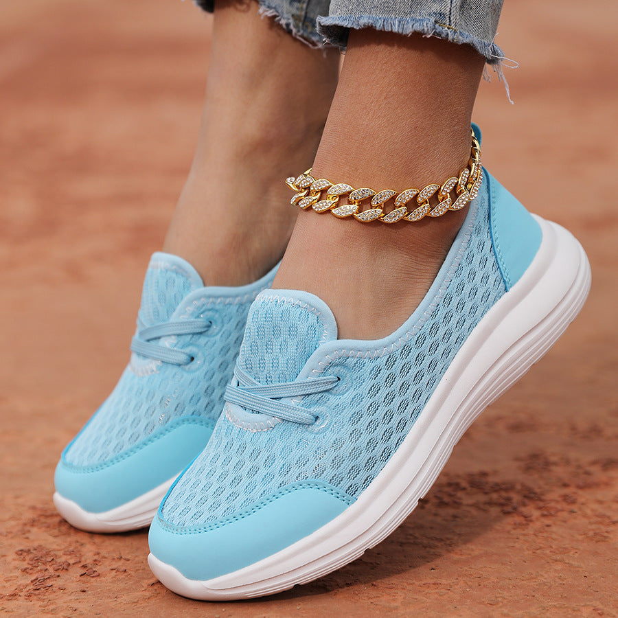 Damen nan atmungsaktiver Schlupfsneaker mit viskoelastischem Fußbett und rutschfester Sohle Drune