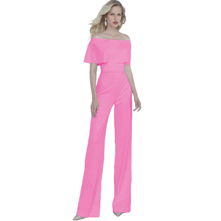 Drune | Eleganter V-Ausschnitt Jumpsuit
