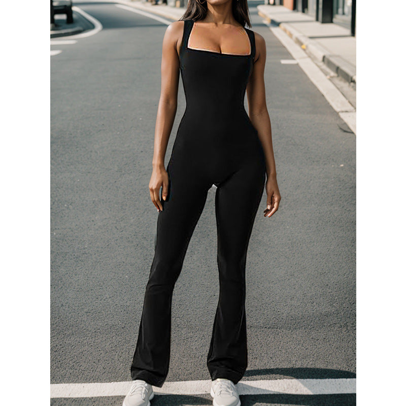 Damen Fitness-Jumpsuit mit figurbetontem Schnitt Drune