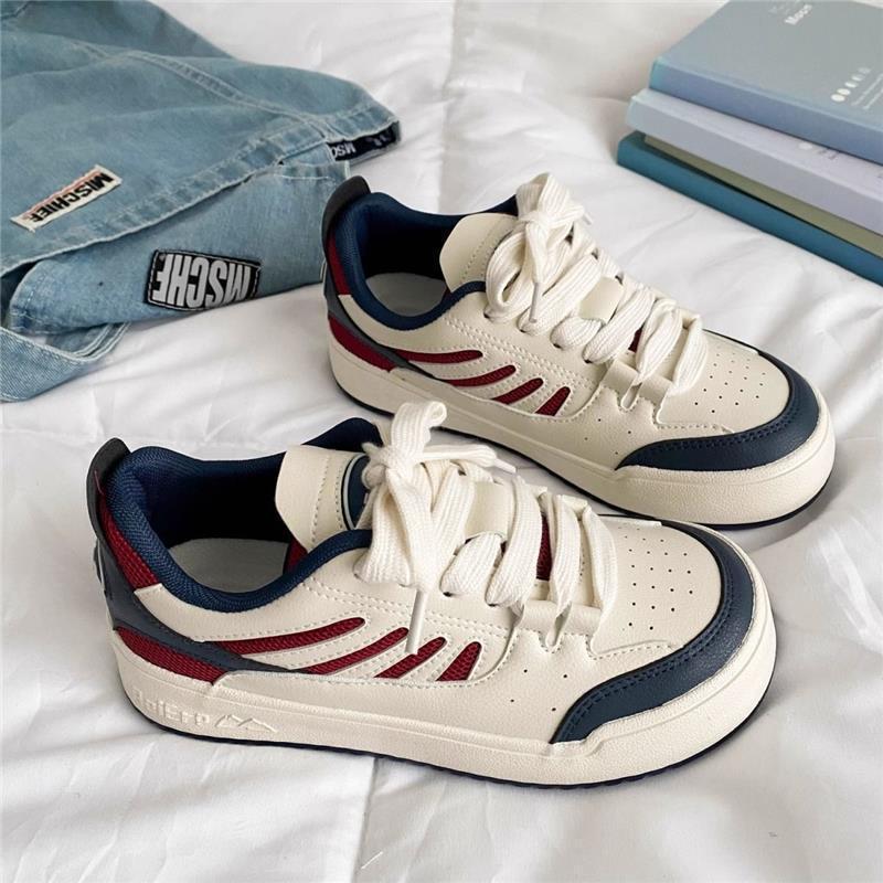 Damen Sportliche Sneakers mit atmungsaktiver Struktur und modischen Akzenten Drune