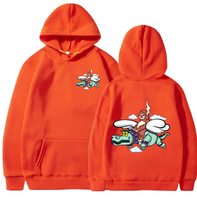 Damen Kapuzenpullover mit kreativem Grafikdesign und hochwertiger Innenausstattung Drune
