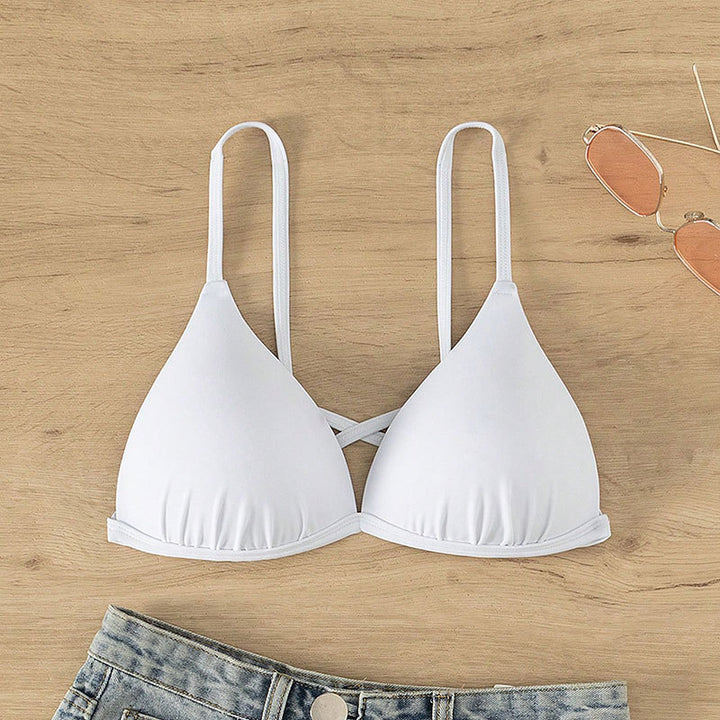 Damen Triangel-Bikini-Oberteil mit verstellbaren Trägern Drune