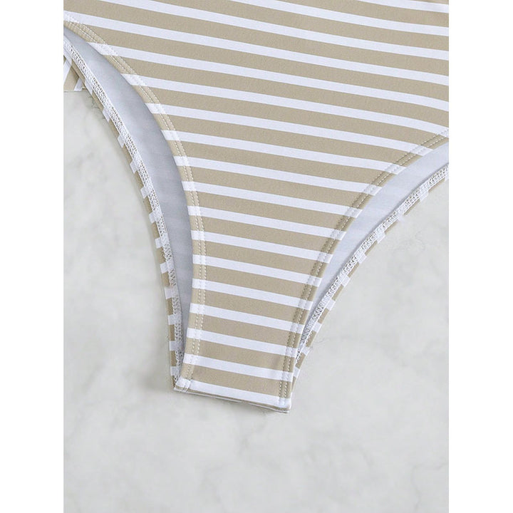 Damen Tankini-Set mit fließendem Rock und seitlichen Bindebändern Drune