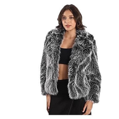 Damen Kunstpelzjacke Drune