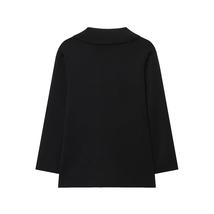 Damen elegante Double-Breasted Blazerjacke Drune