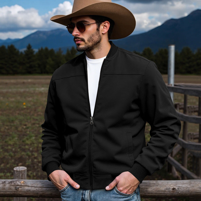 Herren Flugjacke aus hochwertigem Wildleder Drune