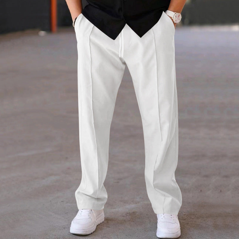 Herren Bequeme Sweatpants mit eleganter Optik und seitlichen Eingrifftaschen Drune