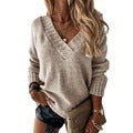 Damen Stylischer Strickpullover Drune