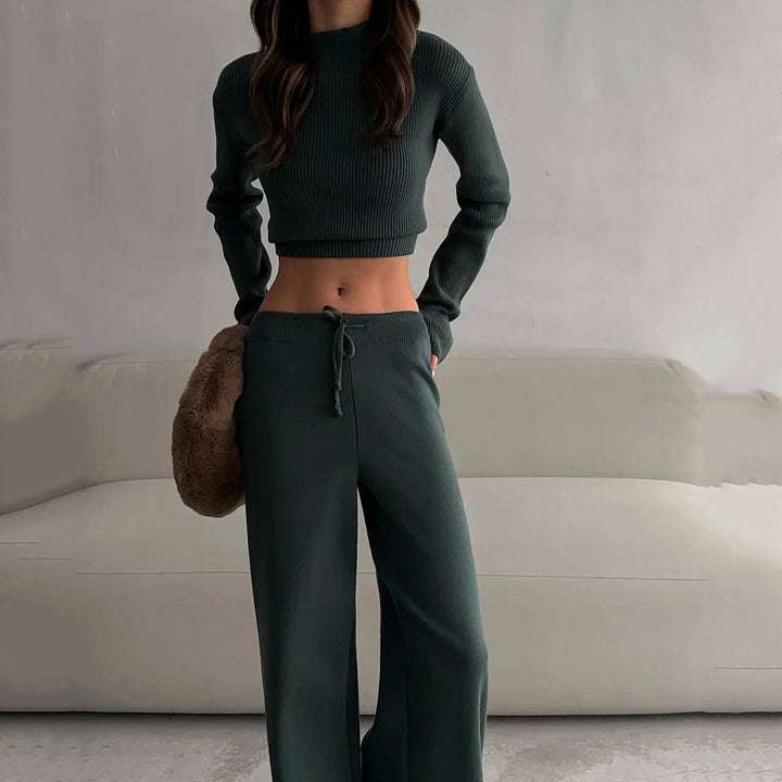Damen Modisches Relaxed-Fit Strickset Drune