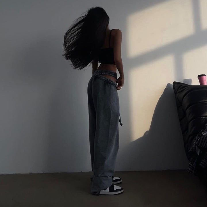 Damen Bequeme Freizeithose mit lässigem Schnitt Drune