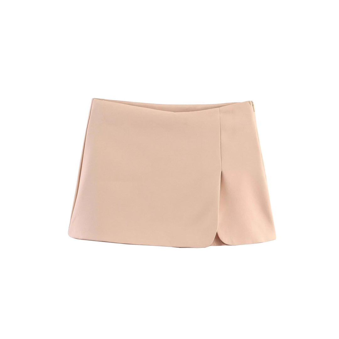 Damen Minirock mit exklusivem Schnitt und eleganter Drapierung Drune