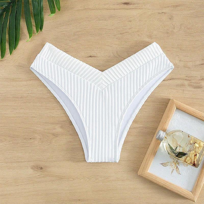 Damen Sexy V-Ausschnitt Bikini-Slip Drune