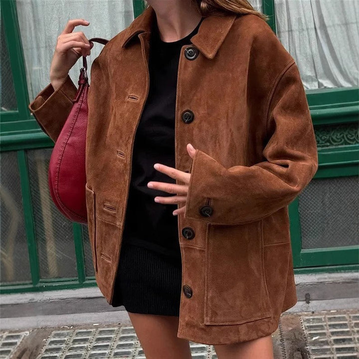 Damen Wildlederjacke Drune