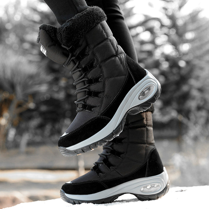 Damen Winter-Trekkinstiefel mit isolierender und rutschfester Sohlenkonstruktion Drune