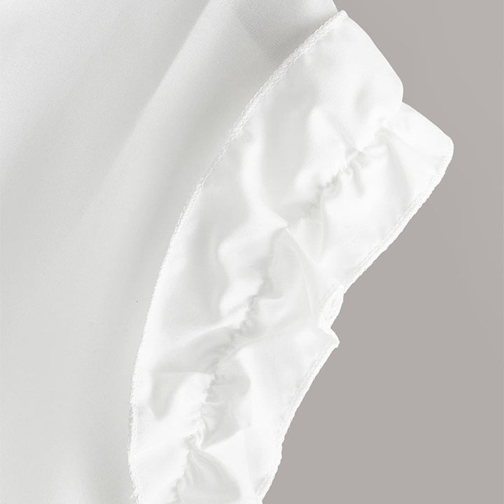 Damen Elegantes und luftiges Oberteil mit Rüschendetails Drune