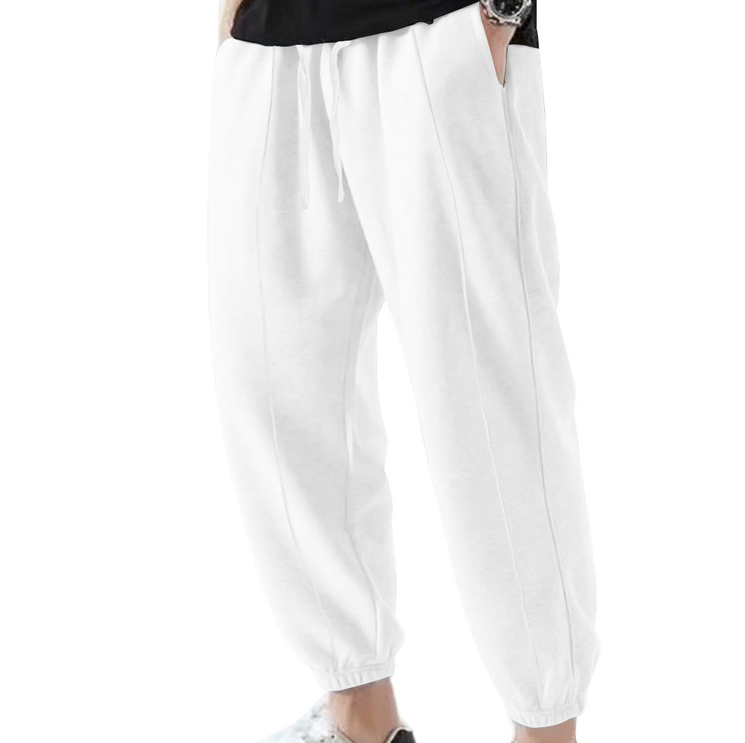 Herren Jogginghose aus atmungsaktivem Material mit verstellbarem Bund Drune