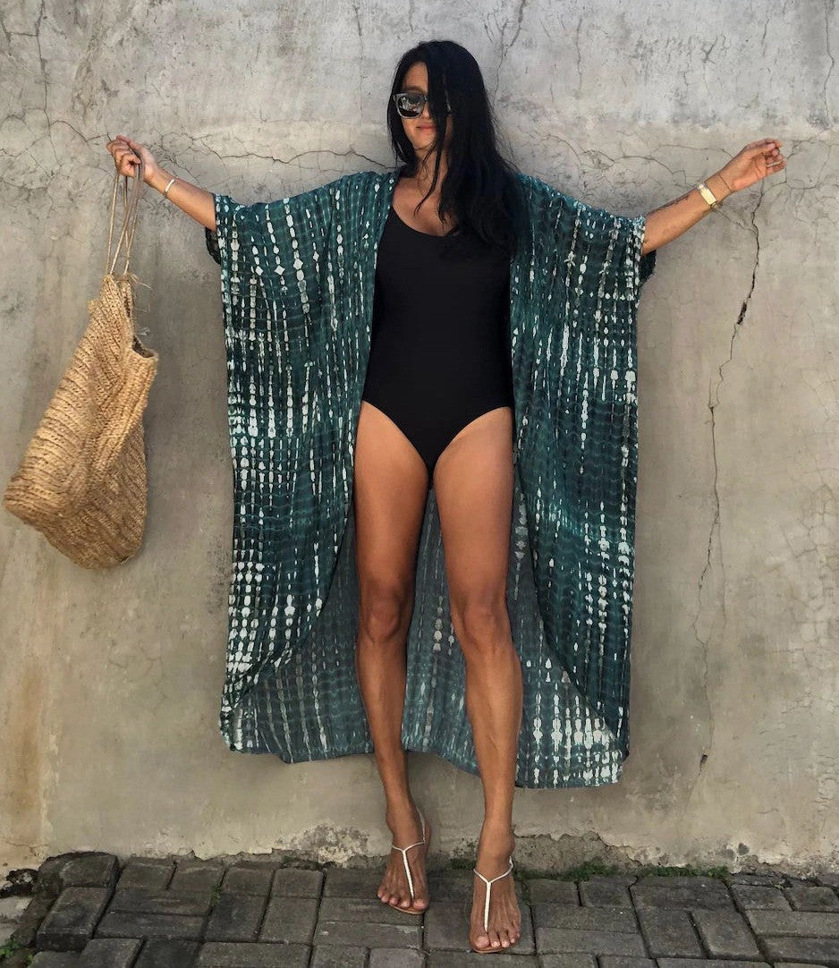 Damen Strandkimono Drune