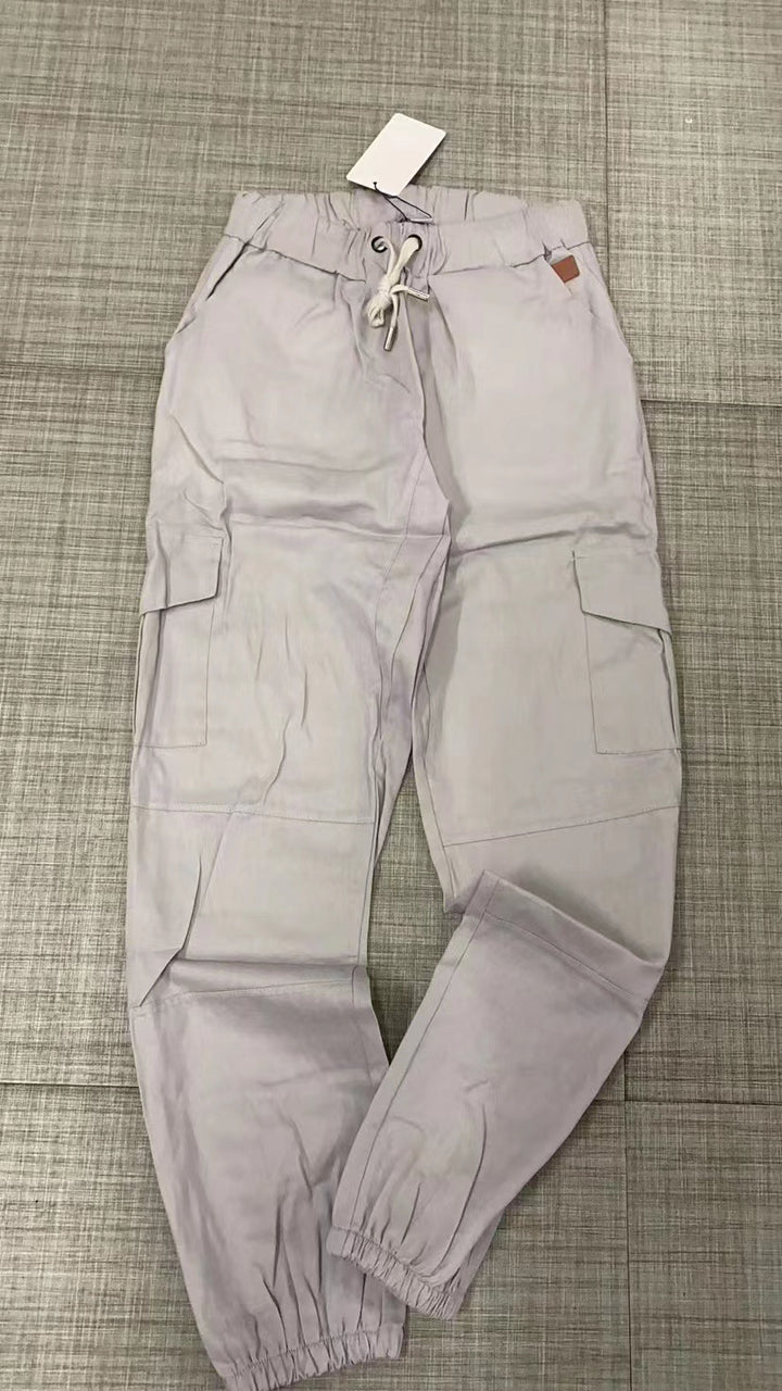 Herren nan taktische Cargo-Jogger mit Tunnelzug, elastischen Bündchen und Mehrfach-Taschen Drune