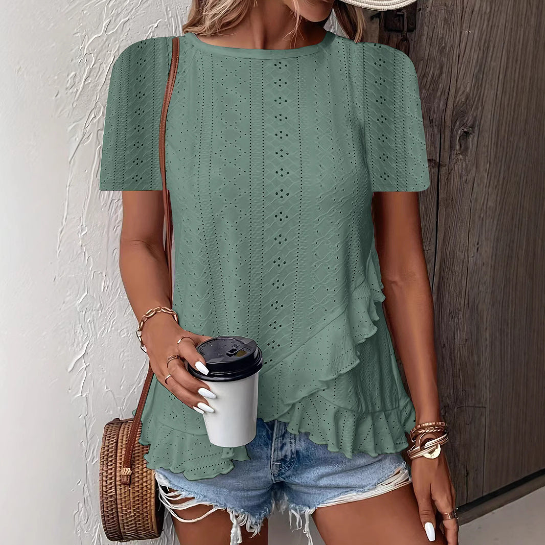 Damen Freizeit Top Drune