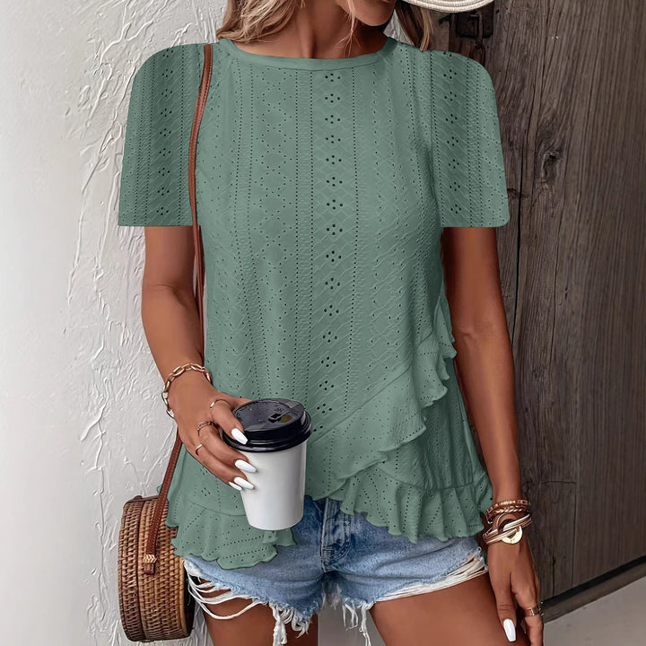 Damen Freizeit Top Drune