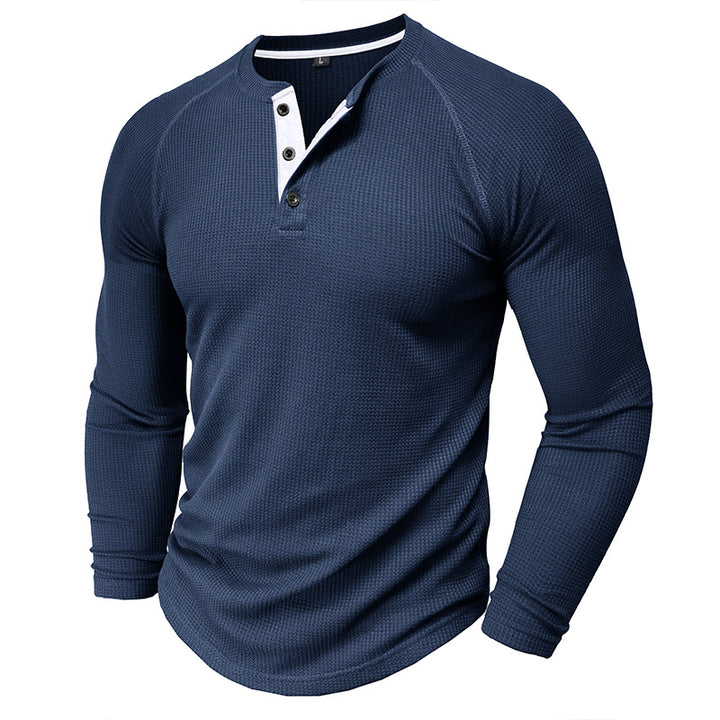 Herren Langarmhemd Drune