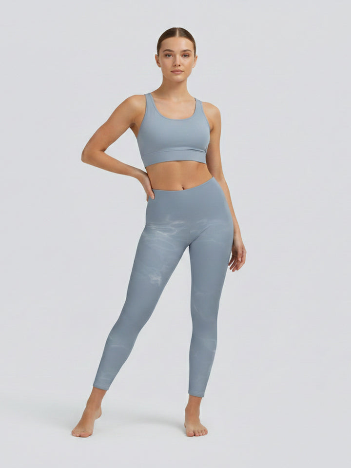 Damen Sportlegging mit stilvollem grafischen Design Drune