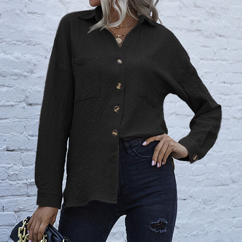 Damen lässige Hemdbluse Drune
