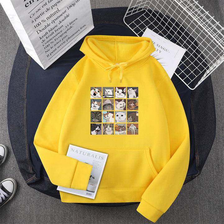 Damen Sweatshirt mit Tier-Motiv Drune