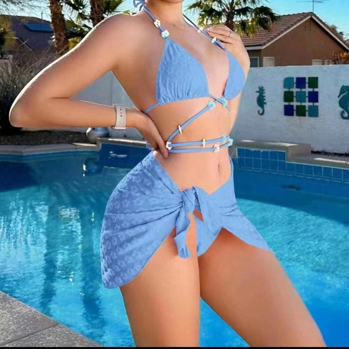 Damen Bikini-Set mit innovativem Wickelrock Drune