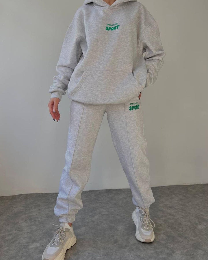 Damen Sportlicher Oversized Hoodie Drune