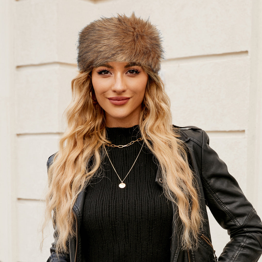 Damen Kuscheliger Fleece-Hut mit modischem Design Drune