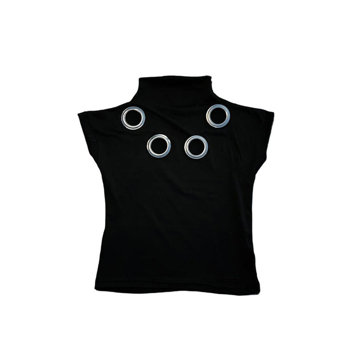 Damen T-Shirt mit einzigartigen Ösen Drune