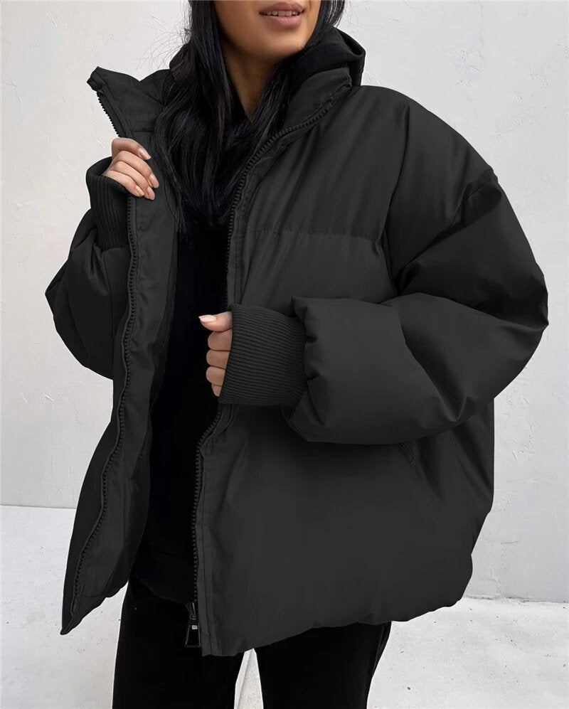 Damen oversized Daunenjacke Drune