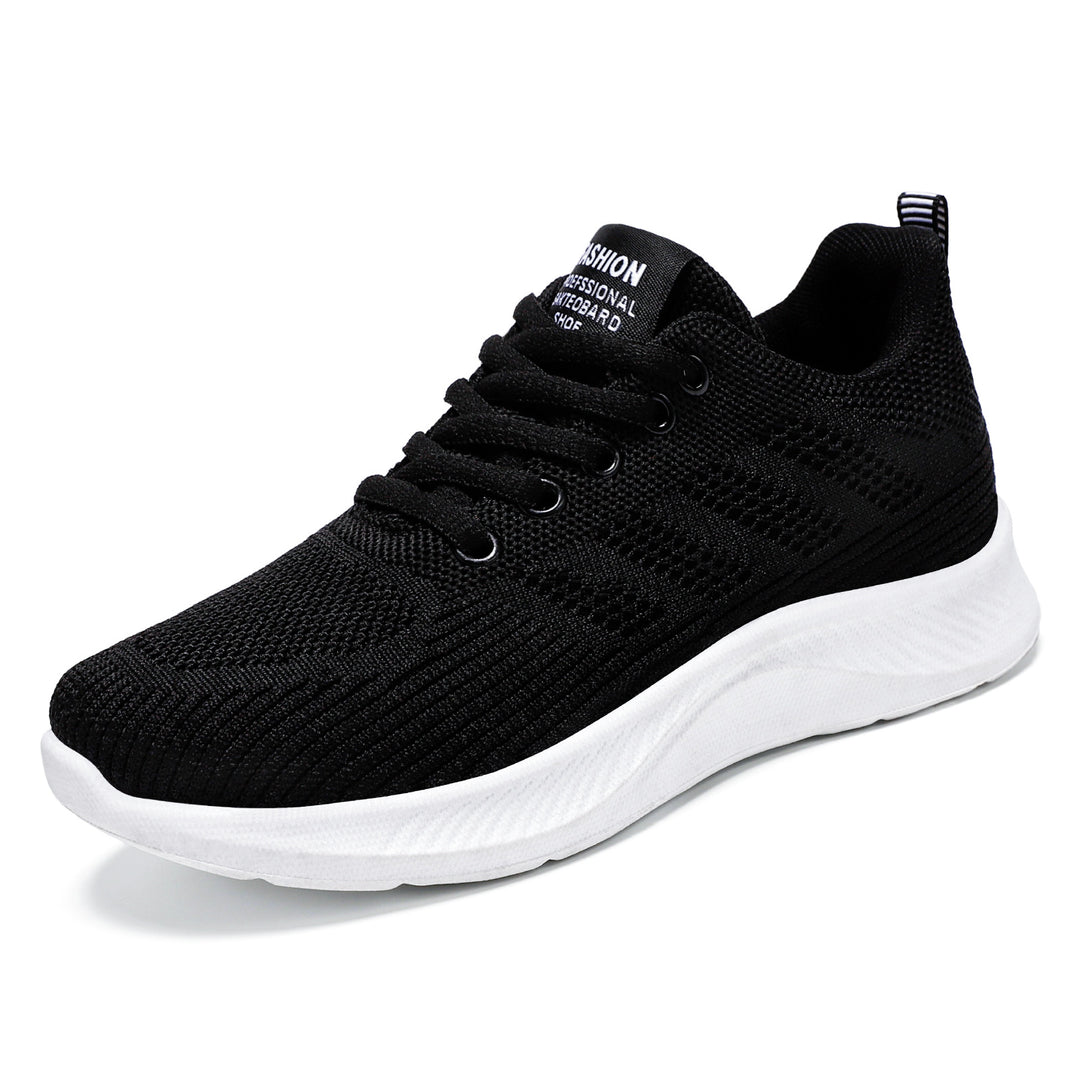 Unisex nan atmungsaktive Strick-Sneaker mit leichter Memory-Fußbett Sohle Drune