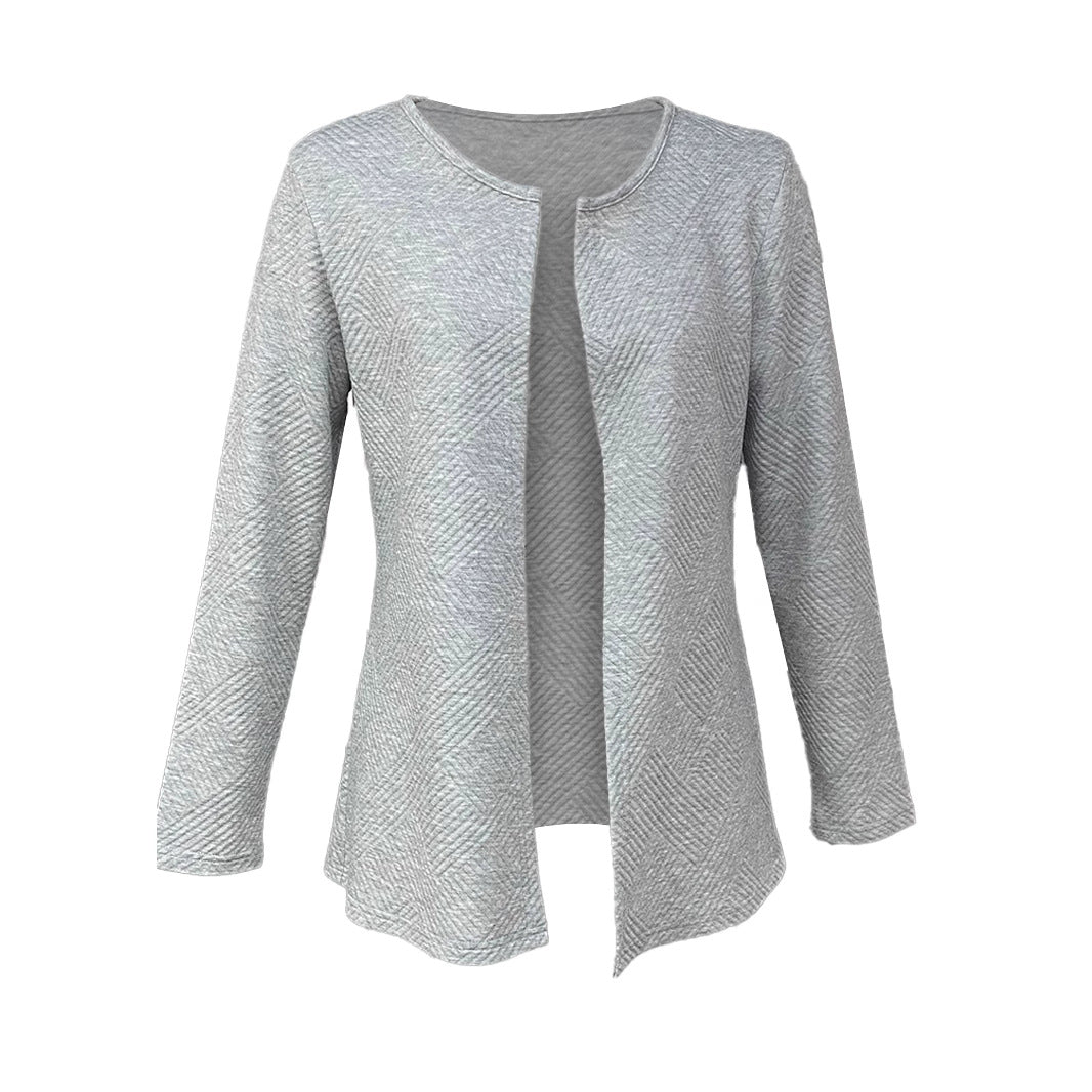 Drune | Einfaches Temperament Pendeln Schlanke Passform Cardigan Jacke Oberbekleidung