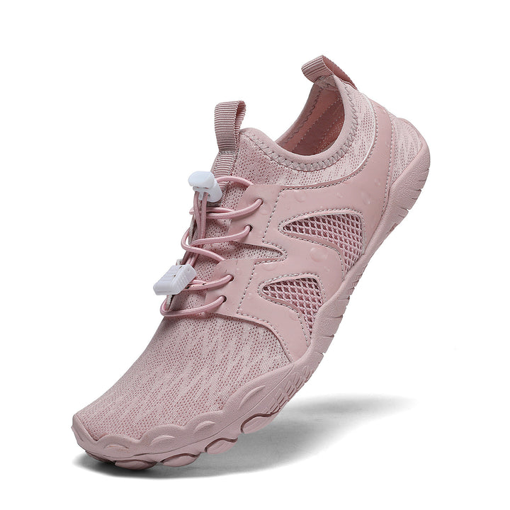 Damen nan Schnellzug-Aqua-Sneaker mit elastischem Maschenoberteil und rutschfester Profilsohle Drune