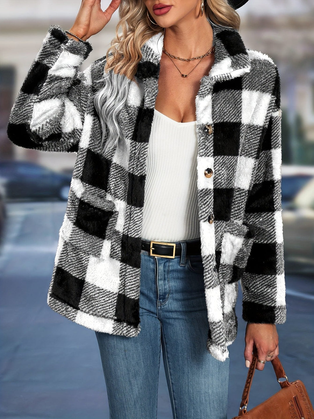 Drune | Button-Up Shacket - Gemütliches Schicht-Essential - Weicher Flanell-Mix - Lässige Herbst- & Winterbekleidung