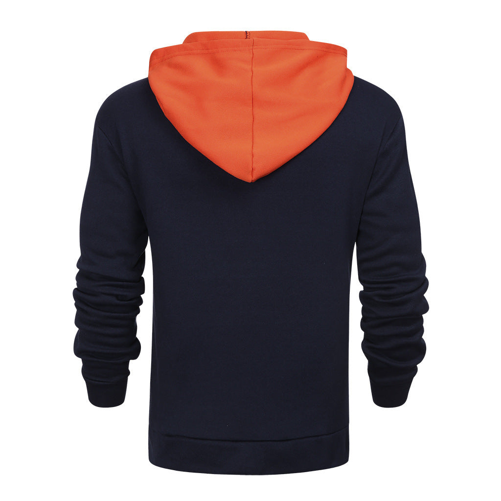 Damen Weihnachtshoodie mit festlichem Motiv und Kapuze Drune