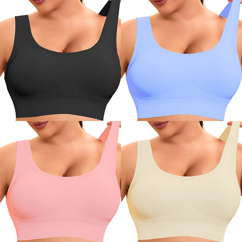 Damen Komfort-BH mit nahtlosem Design und stützendem Unterbrustband Drune