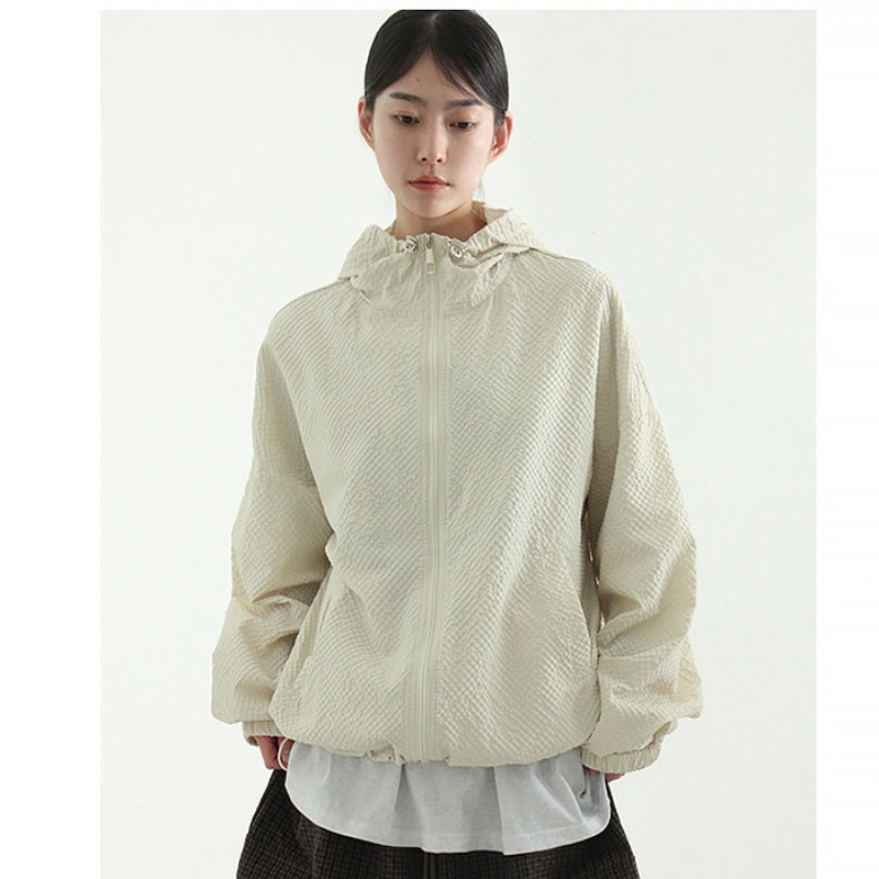Damen atmungsaktive Windjacke mit elastischen Bündchen Drune