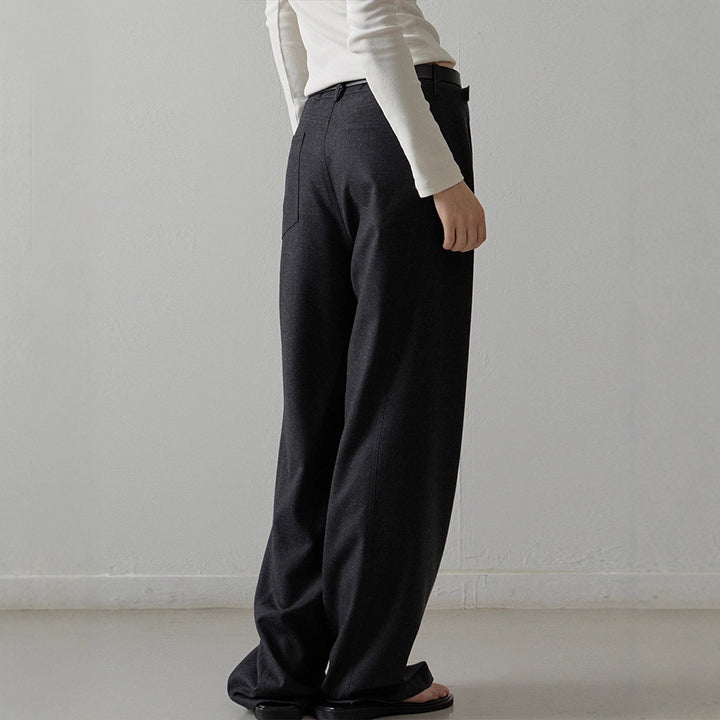 Damen elegante und weite Anzughose Drune