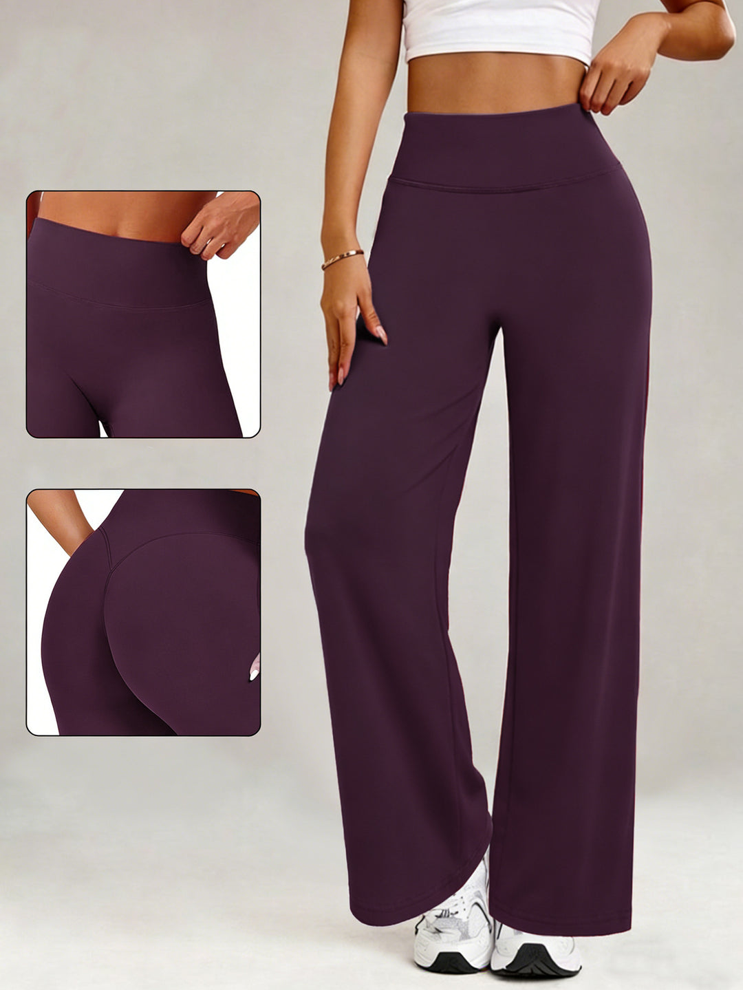 Damen Sportliche Hochbund-Hose Drune