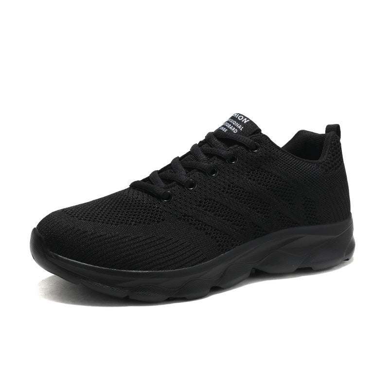 Unisex nan leichte atmungsaktive Strick-Sneaker mit dämpfender Zwischensohle Drune