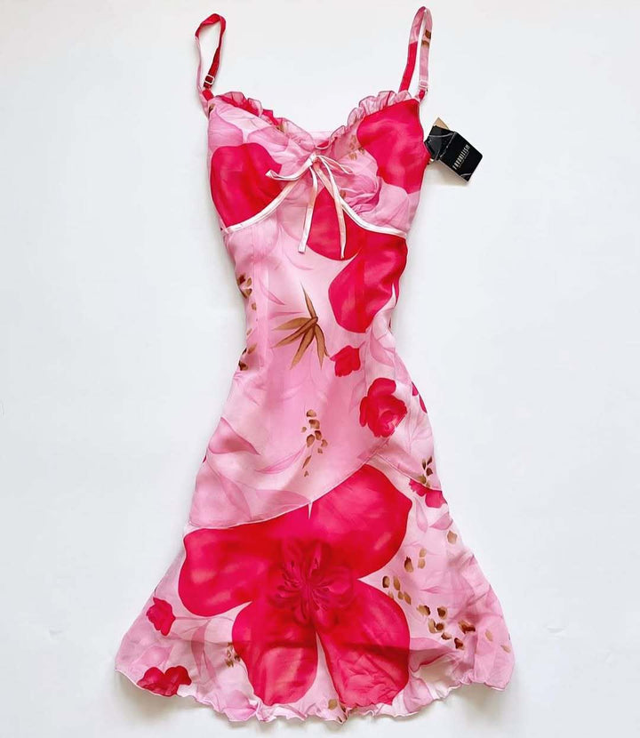 Damen Freizeitkleid mit floralem Design Drune
