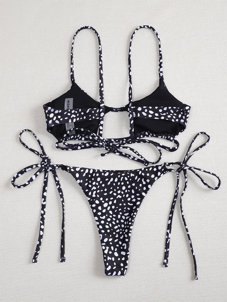 Damen Triangel-Bikini mit raffiniertem Cut-Out-Design Drune