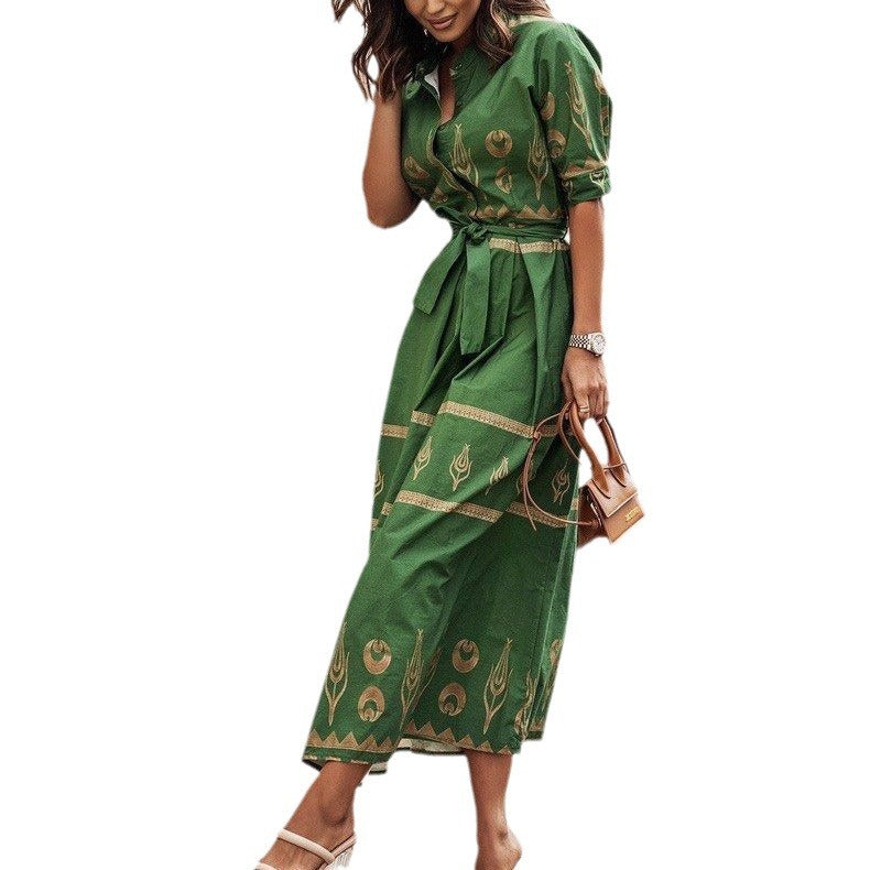 Damen Kaftan Kleid Drune