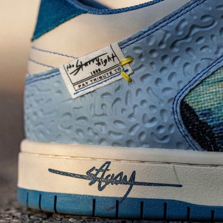 Drune | Gogh Starry Night Inspirierte Sneakers