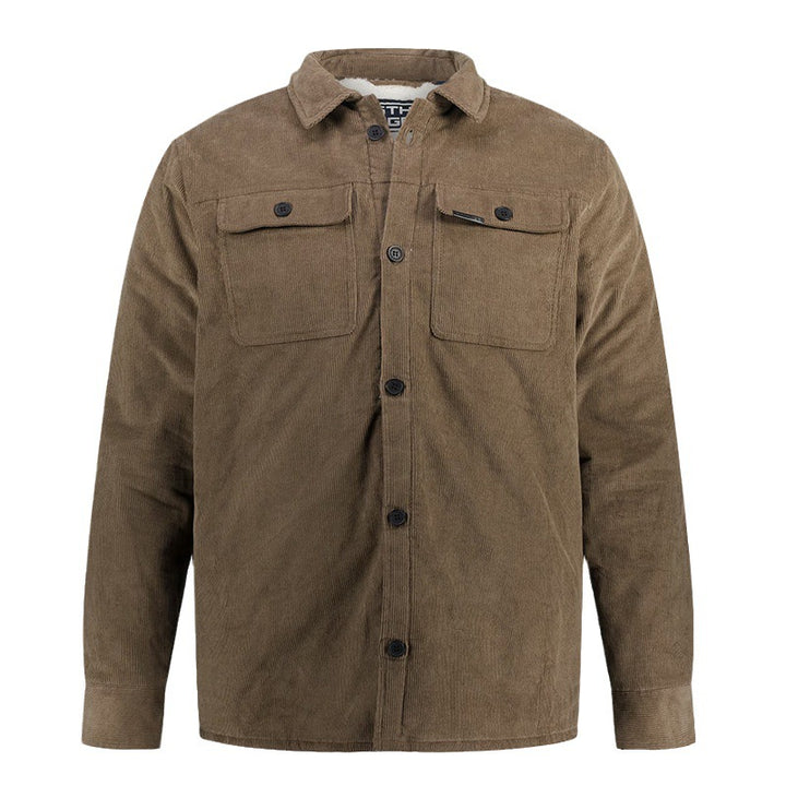 Herren Cordjacke mit praktischen Brusttaschen und modernem Schnitt Drune